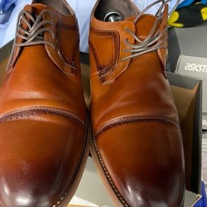 Stacys Adams Size 14 Cognac